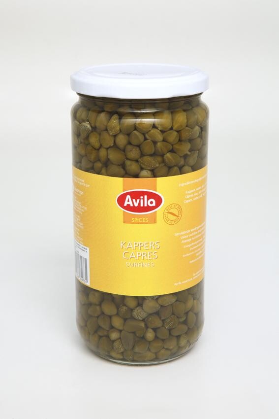 Capers in vinegar surfines 1L Avila