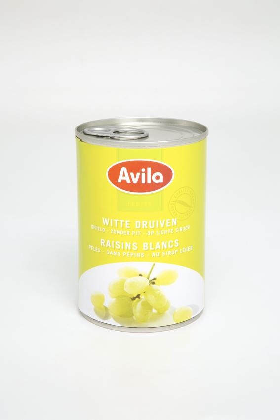 Canned Seedles grapes in light syrup 420g Avila