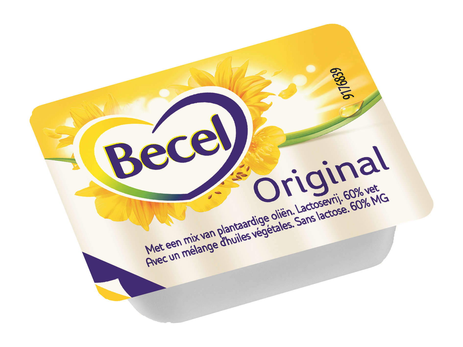 Becel Original margarine portions 120x20gr cups
