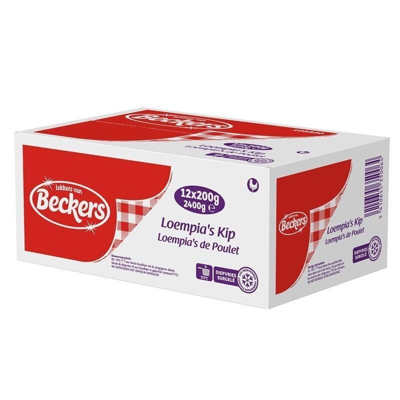 Loempia special kip 12x200gr Beckers