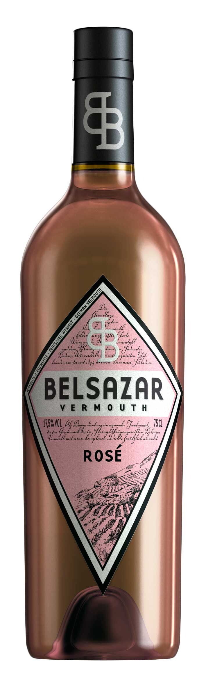 Vermouth Belsazar Rose 75cl 17,5%