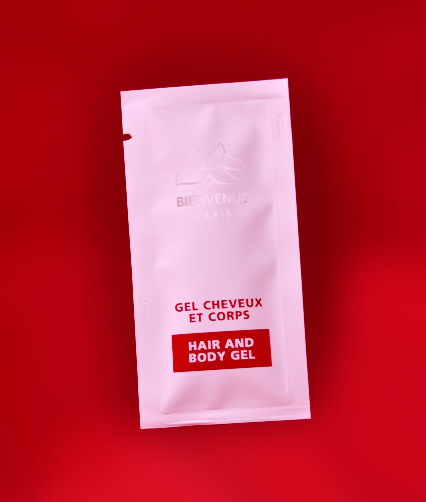 Hair and body gel 9ml 500pc Bienvenue