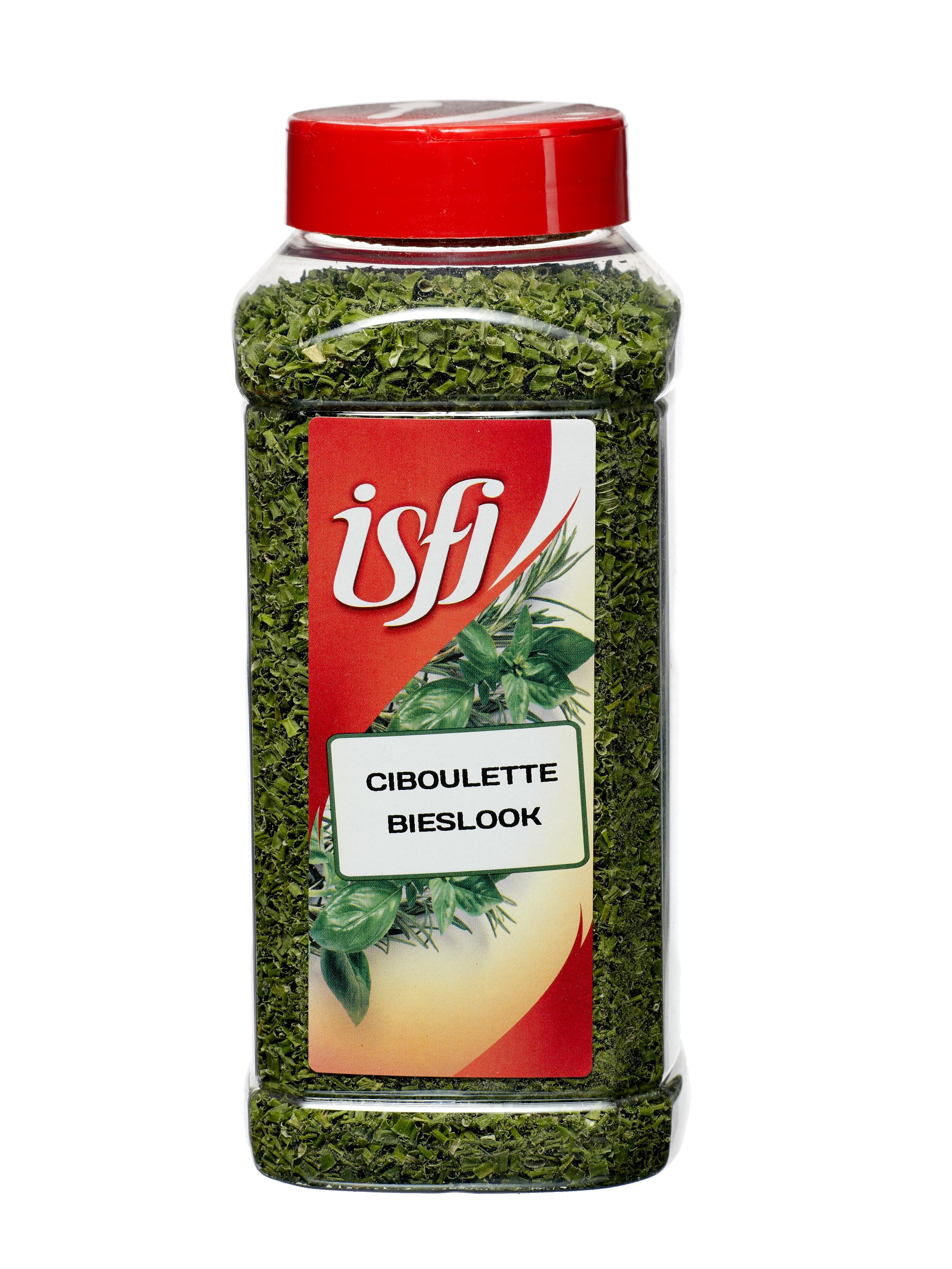 Chives Chopped & Dried 50gr Pet Jar Isfi Spices
