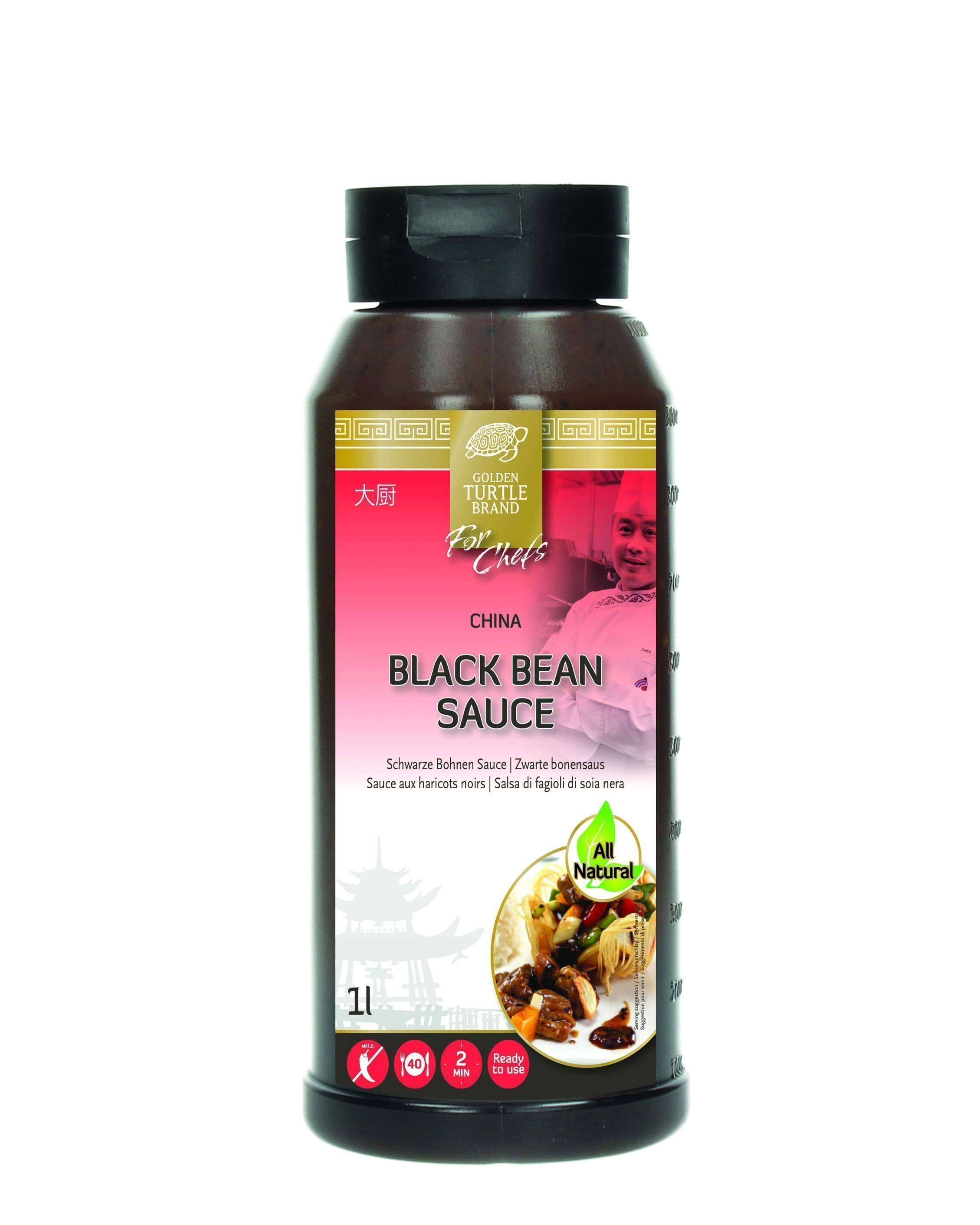 Black Bean Sauce 1L Golden Turtle Brand
