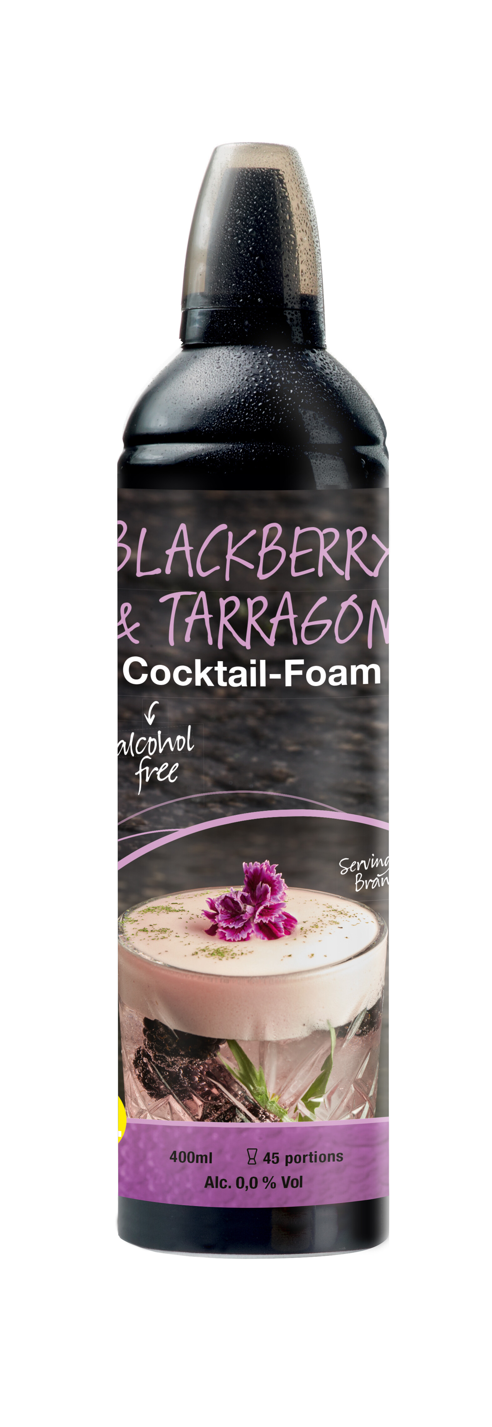 Cocktail Foam Blackberry & Tarragon 400ml R&D Food Revolution