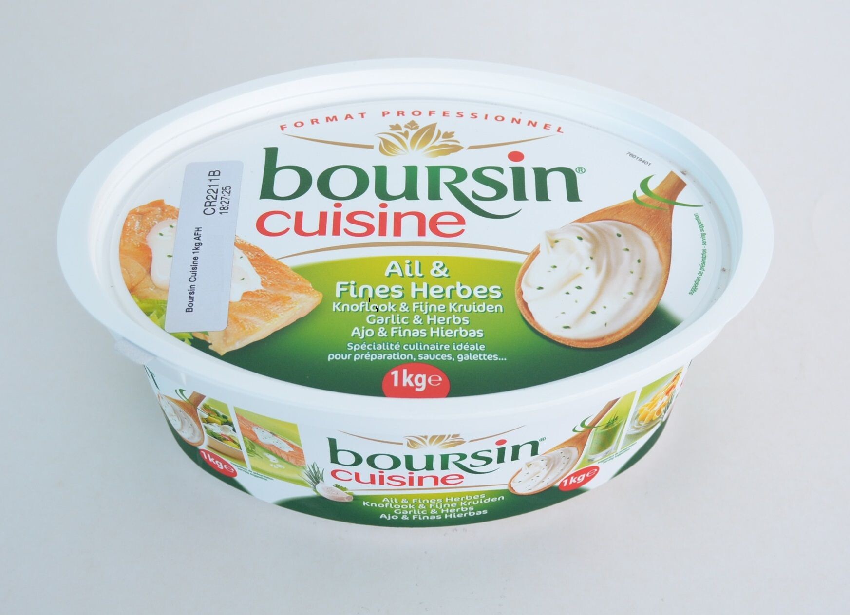 Boursin cuisine 1kg garlic & herbs