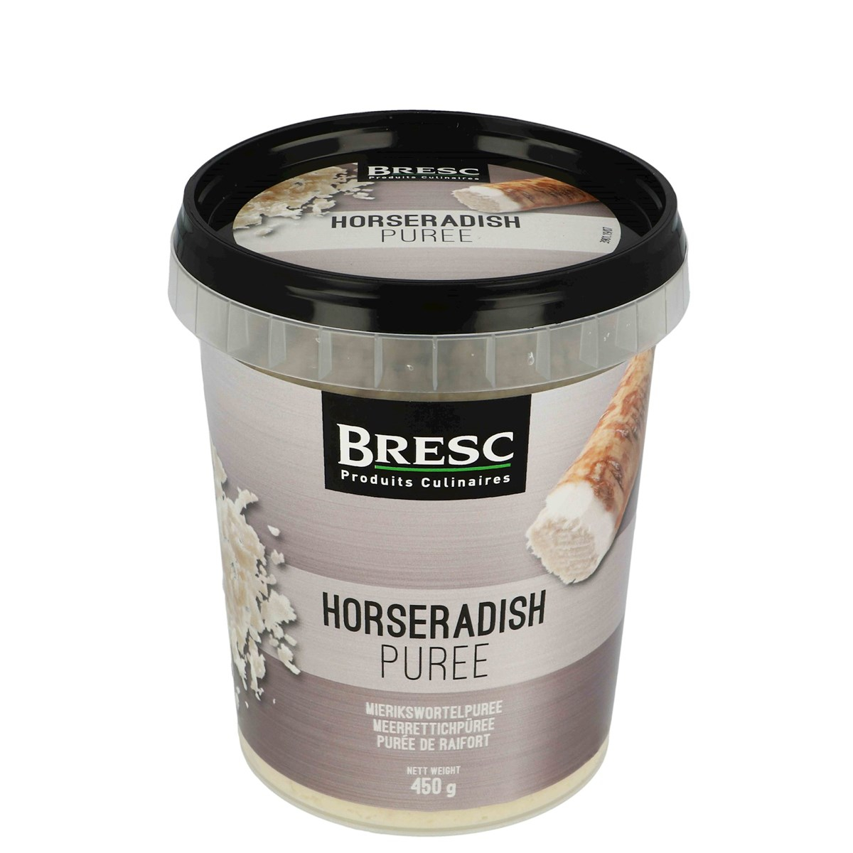 Bresc Horseradish puree 450gr pot - Nevejan