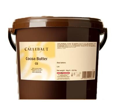 Barry Callebaut 100% cocoa butter 4kg bucket