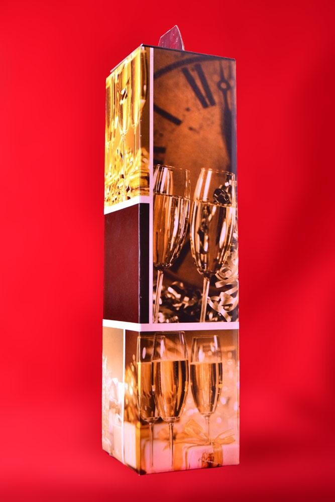 Etui-geschenkdoos 1 champagnefles 1st