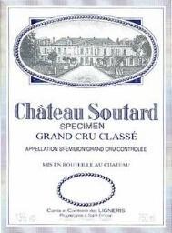Chateau Soutard 75cl 2015 St. Emilion Grand Cru Classé