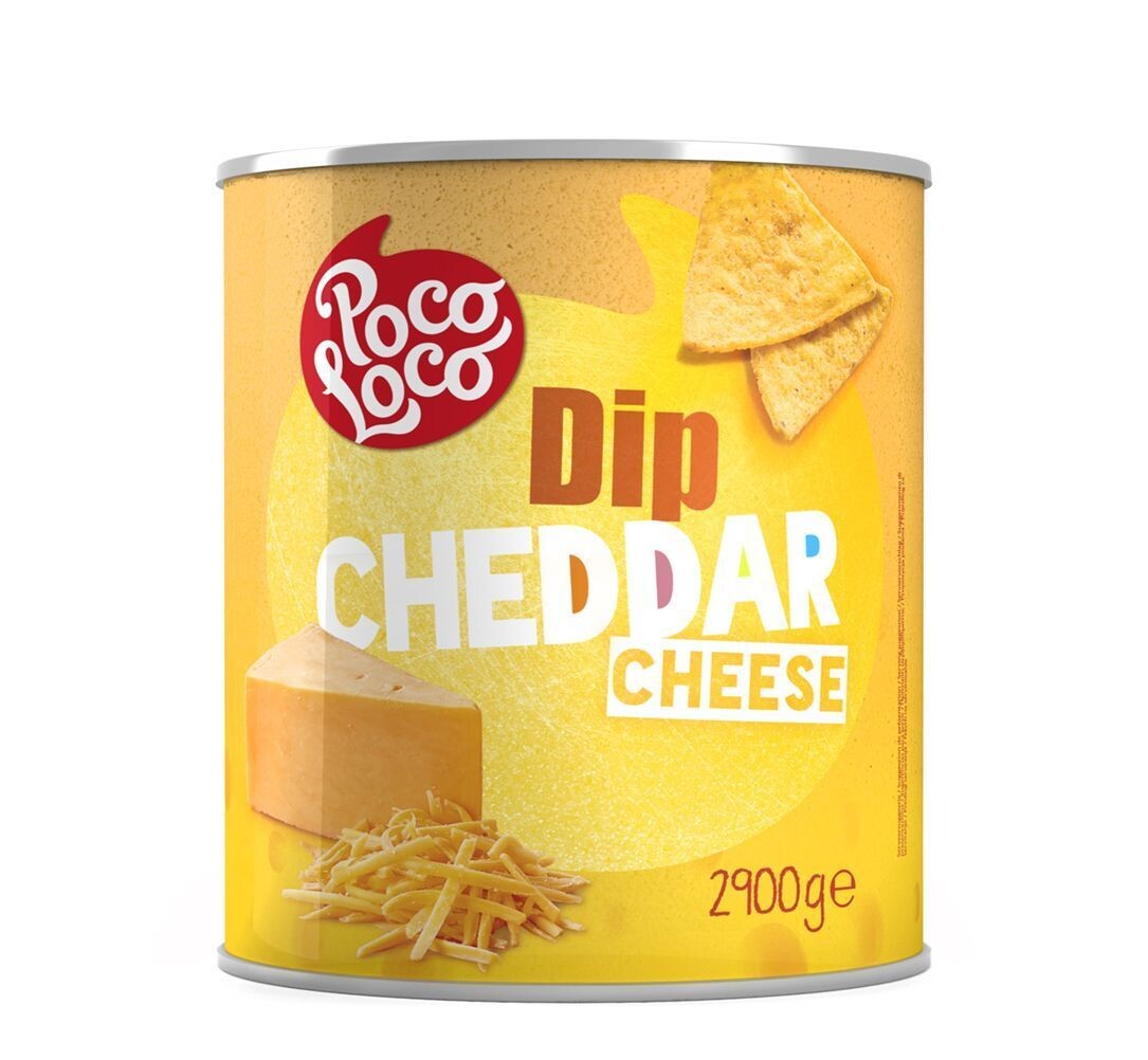 Dip Sauce Cheddar Cheese 2900gr Poco Loco