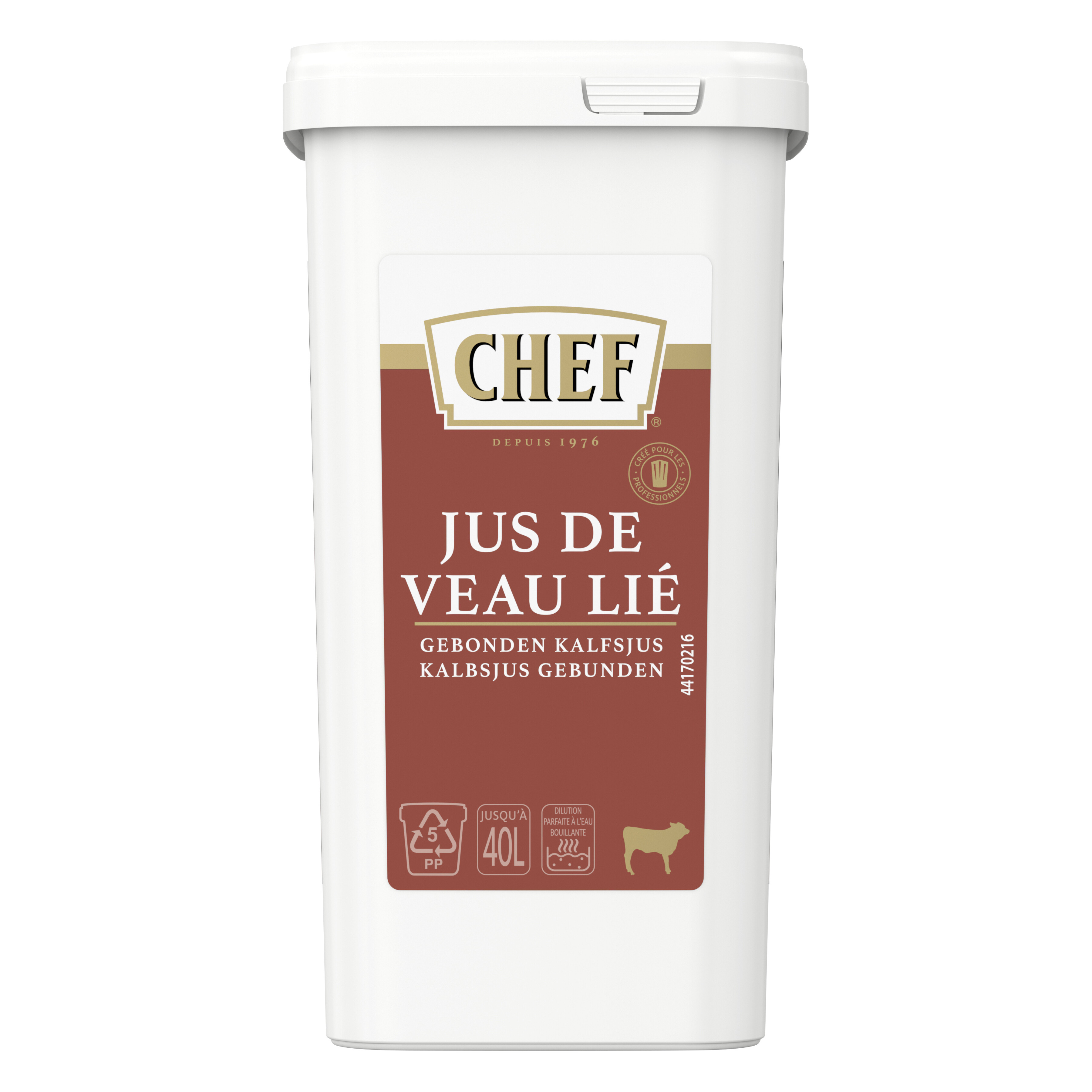 Chef thickened veal jus 1.2kg Nestlé Professional