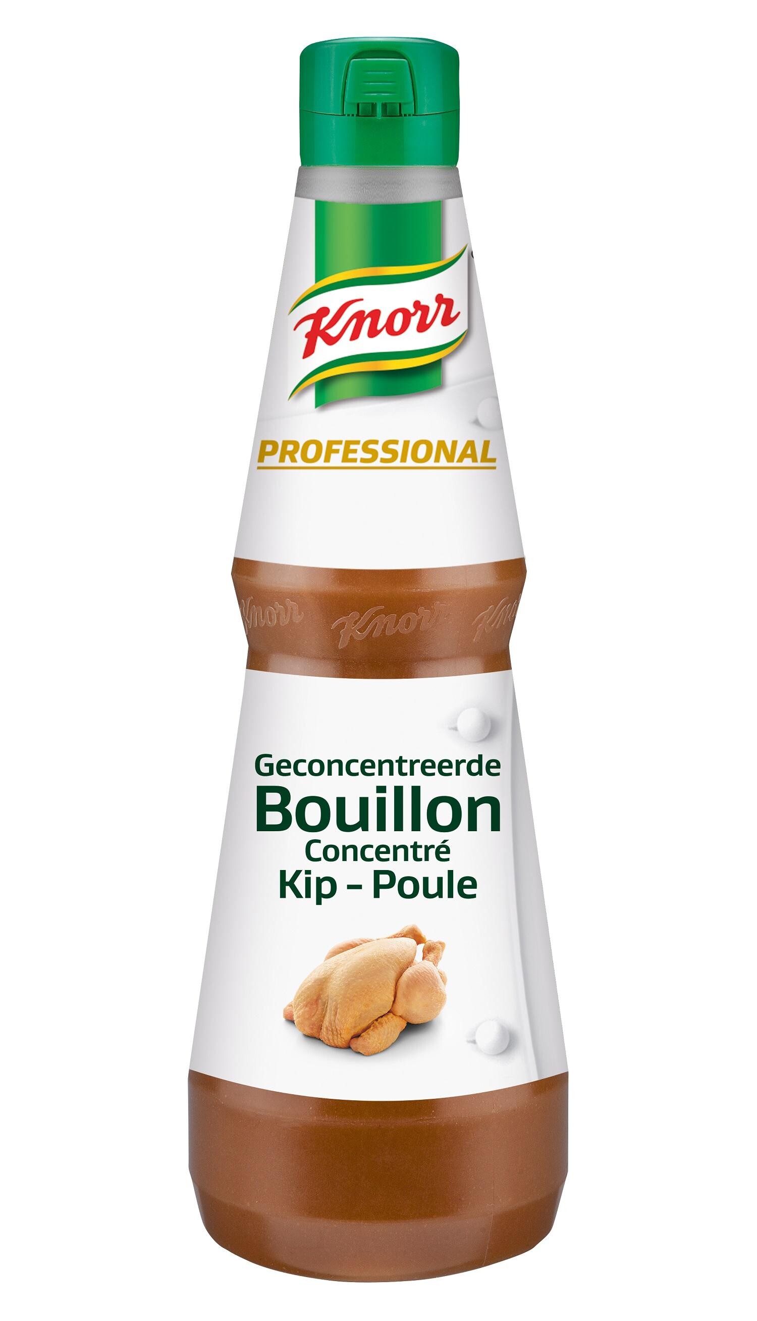 Knorr Geconcentreerde Kippenbouillon vloeibaar 1L Professional