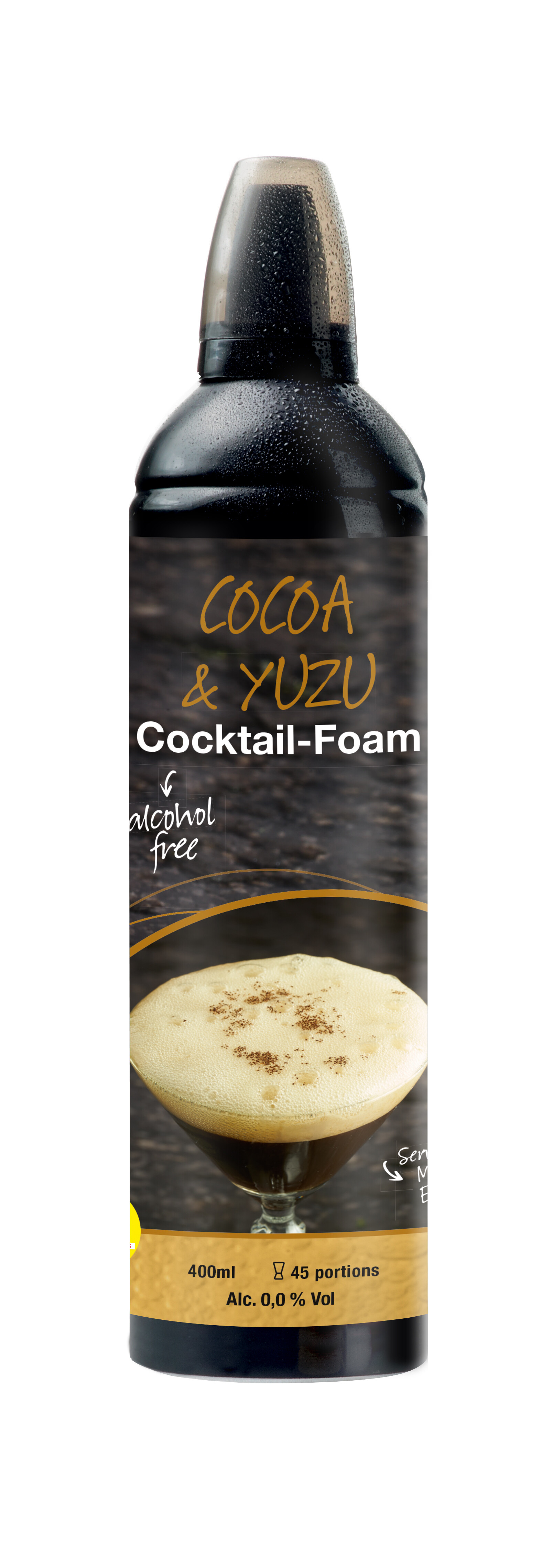 Cocktail EasyFoam Cocoa - Yuzu 400ml R&D Food Revolution by Didess