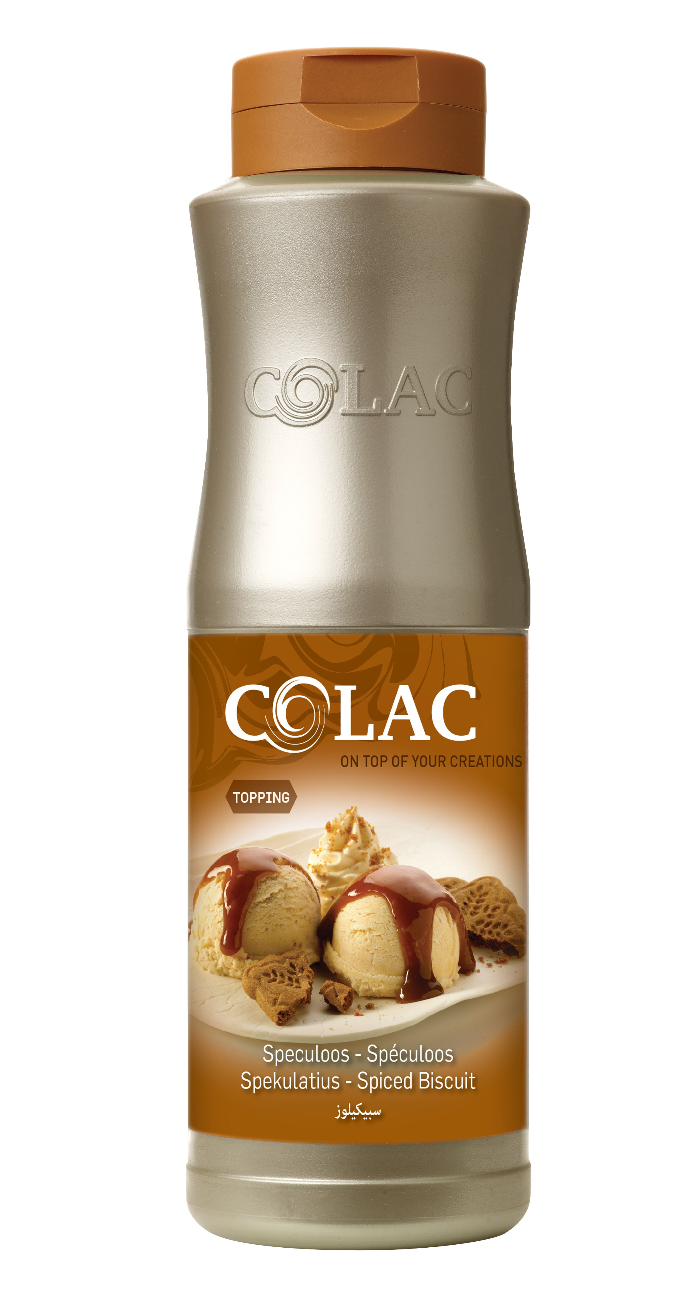 Colac Topping Cinnamon Biscuit 1L Dessert Sauce