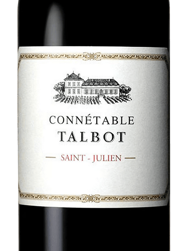 Connetable Talbot 75cl 2016 Saint Julien