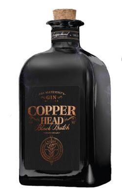 Gin Copperhead Black batch 50cl 42% Belgium