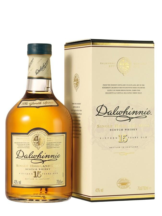 Dalwhinnie 15 Years Old 70cl 43% Highland Single Malt Scotch Whisky