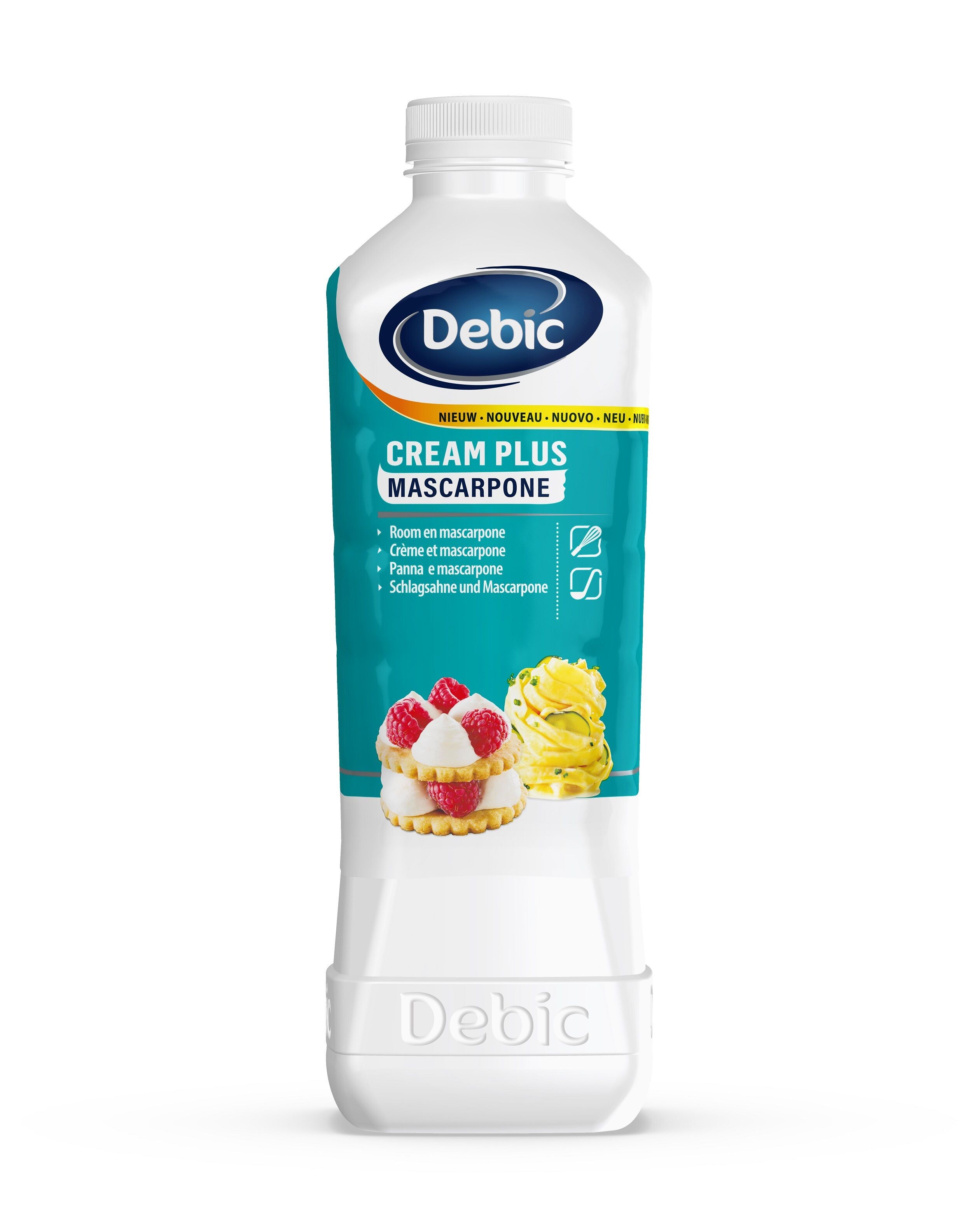 Debic Cream and Mascarpone 36.5% UHT 1L 