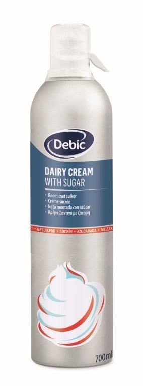 Debic Dairy Cream with Sugar 700ml