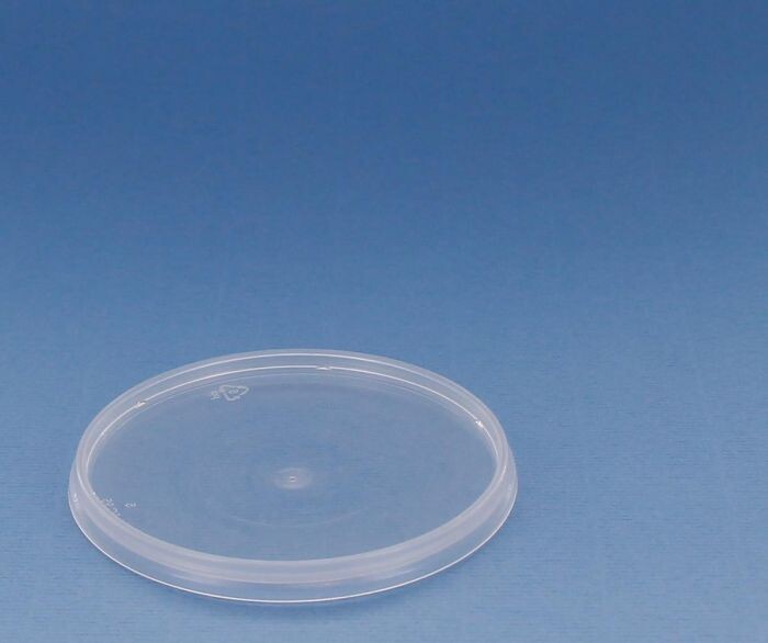 Deksel voor Plastic Pot Sirclecup 1000ml rond transparant 1000st 143x10mm