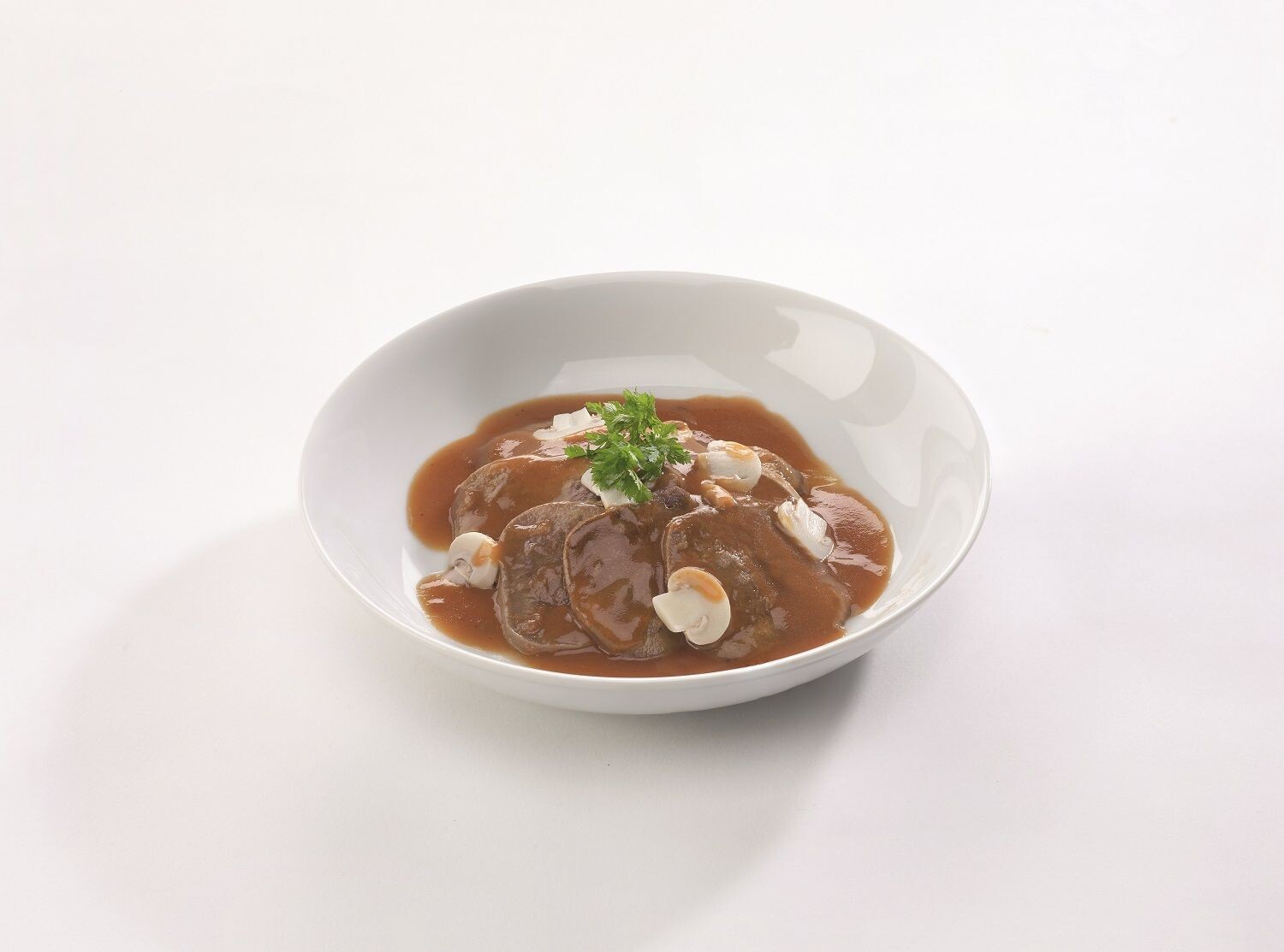 Delimeal Rundstong in Madeirasaus met Champignons 6x400gr 