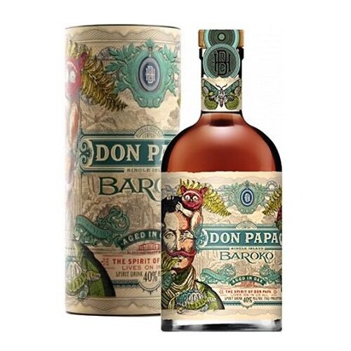 Don Papa 7 ans Édition collector Flora & Fauna Rhum 40%