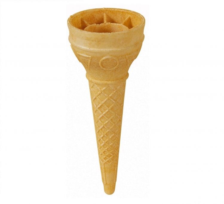 Bistro Cone for Soft Ice Cream 132pcs DV Foods