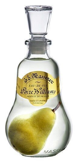 Eau de Vie de Poire Williams Prisonnière Peer in Bottle 70cl 40% Massenez