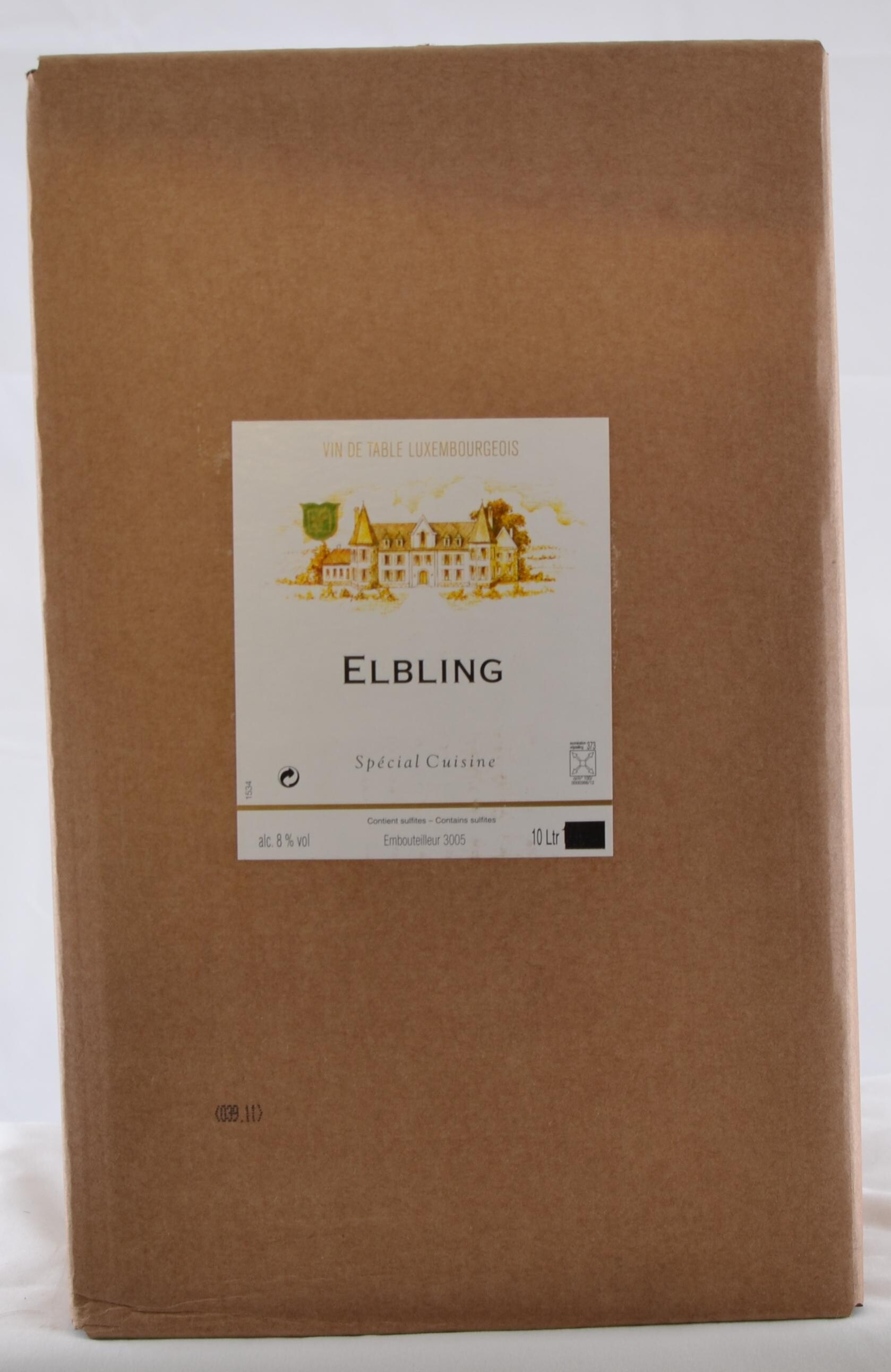 Elbling Special Cuisine 10L 8.5% Bag in Box