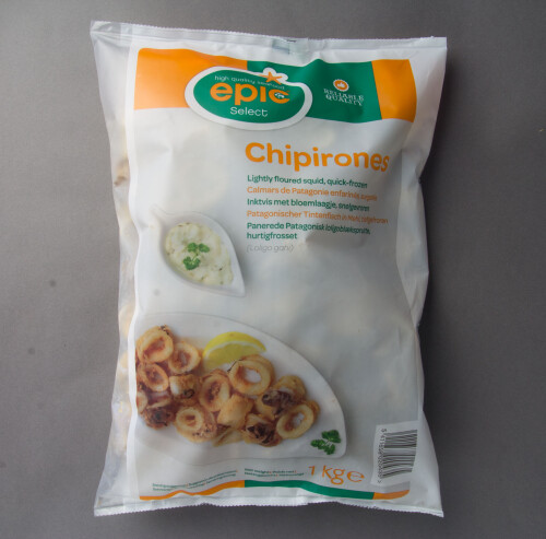 Epic Chipirones Lightly Floured Squid 1kg Quick-Frozen