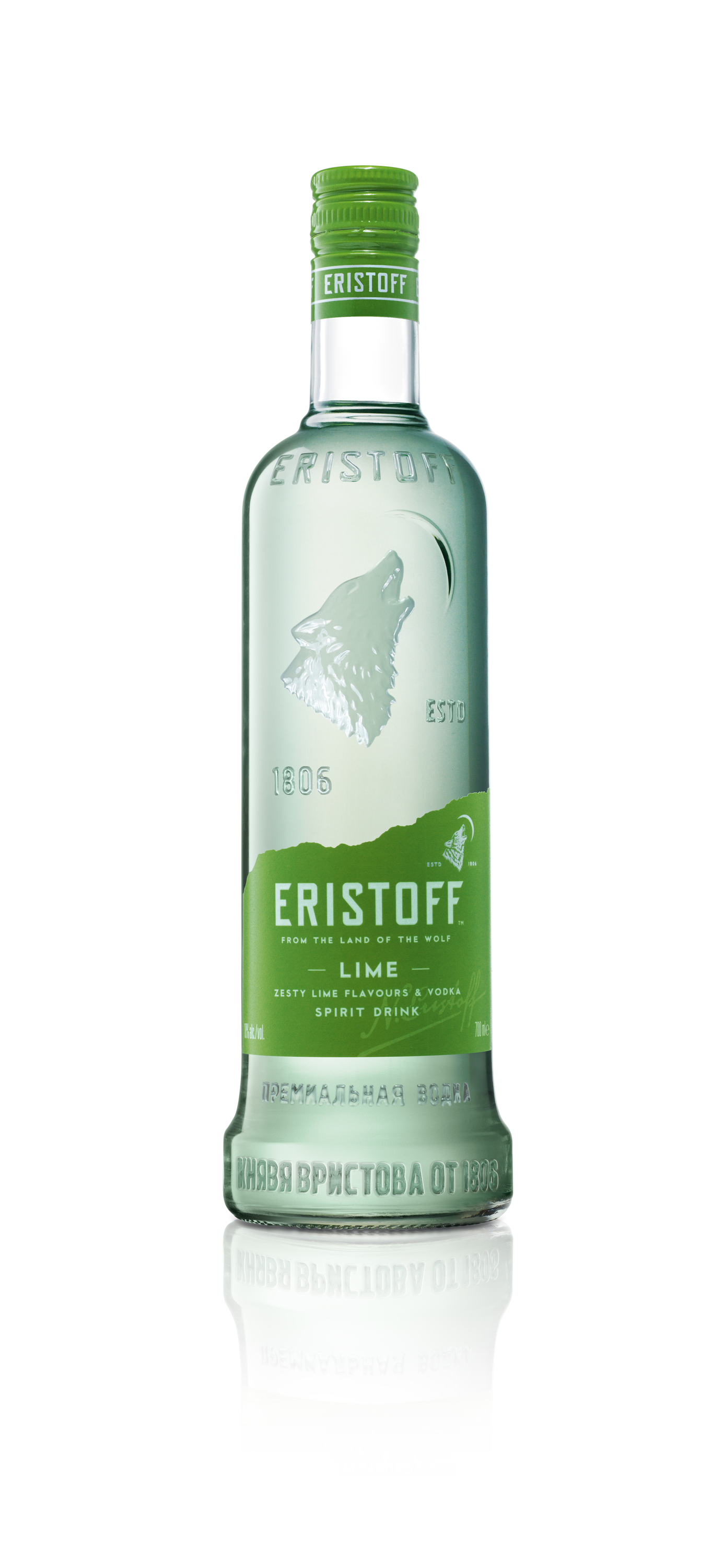Vodka Eristoff Lime 70cl 20%