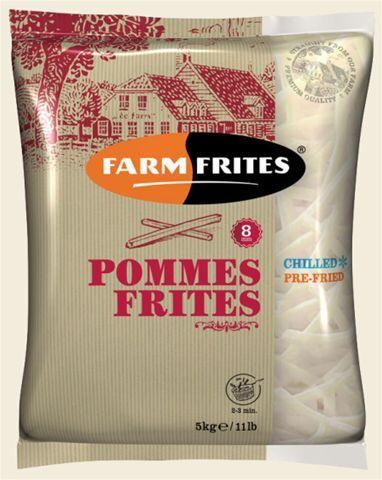 Farm Frites Vers Voorgebakken Frieten 8mm Gastrofarm 2x5kg FRIGO