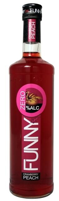 Funny Cranberry Peach 70cl 0% non alcoholic Cocktail