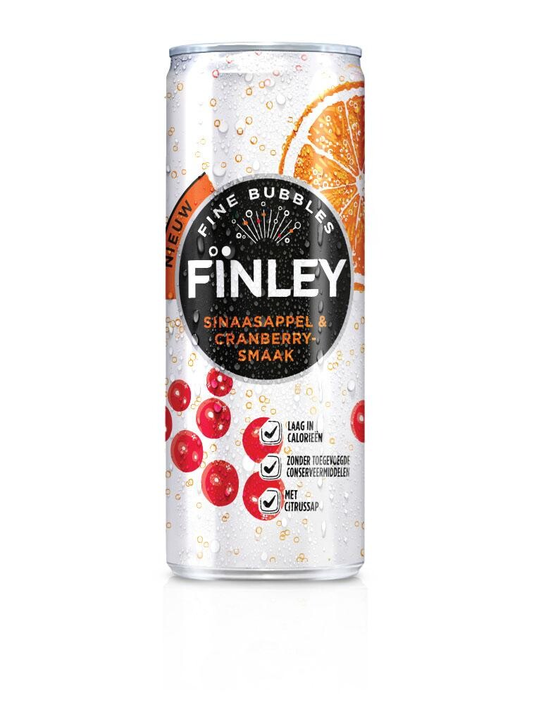 Finley Orange & Cranberry 25cl CAN