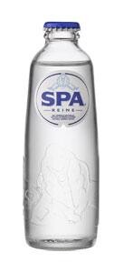 Spa Reine Natural Mineral Water 0.2L glass bottle