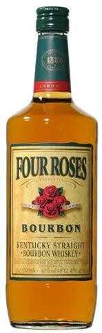 Four roses 1l 40% bourbon whiskey