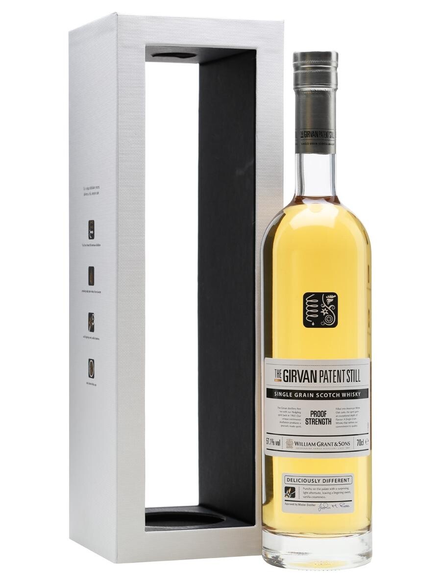 The Girvan Proof Strenght Patent Still 70cl 57.1% Single Grain Scotch Whisky