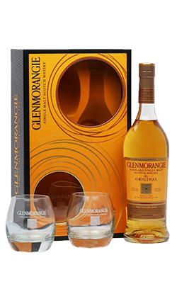 Glenmorangie Original 10 Years 70cl 40% + 2 Glazen Geschenkdoos 