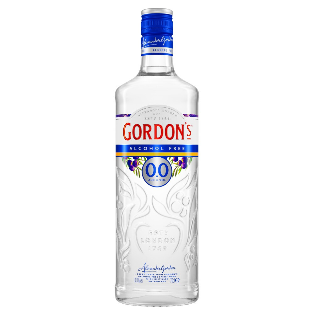 Gordon's 70cl 0% Distelled Non Alcoholic Gin Alternative