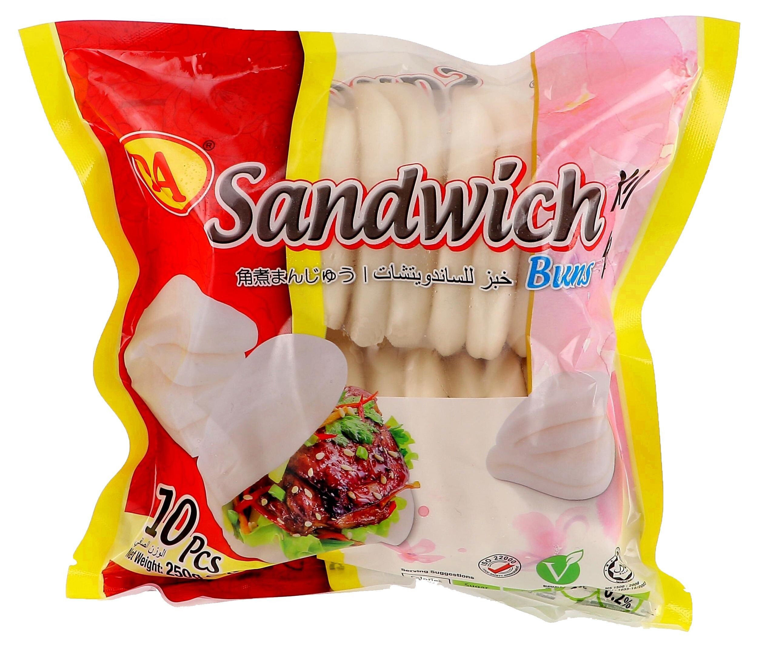 Gua Bao Steamed Sandwich Buns 10x25gr WYL 