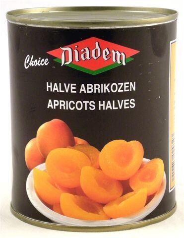 Apricot halves in syrup 1L Diadem