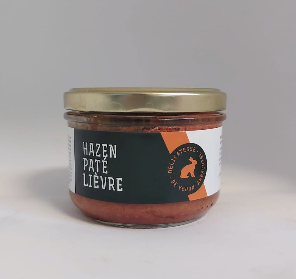 Hazenpaté De Veurn Ambachtse 180gr bokaal