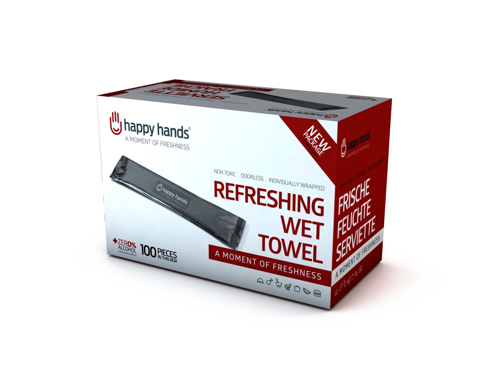 Happy Hands 100pc Refreshing Towels