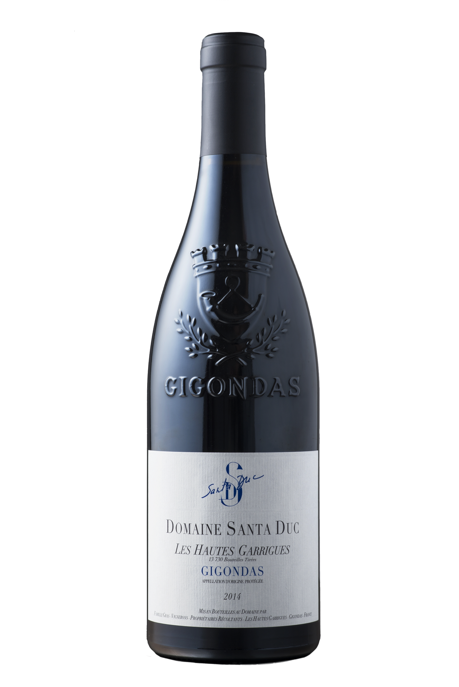 Gigondas Prestige des Hautes Garrigues 75cl 2014 Domaine Santa Duc