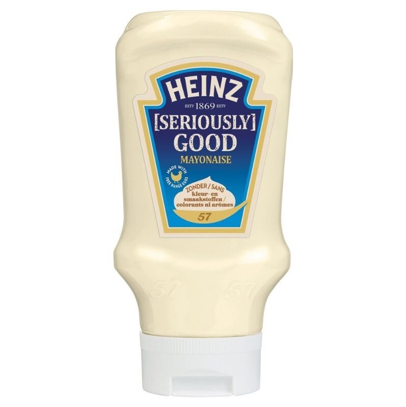 Heinz mayonaise 400ml Top Down squeezable bottle