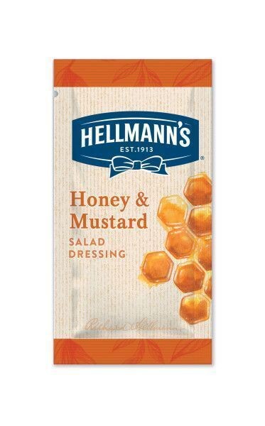 Hellmann's Honey & Mustard Salad Dressing 30ml individual portion