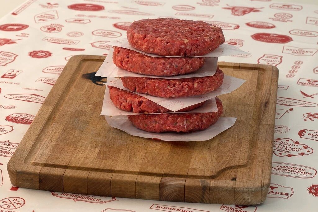 Irish Beef Hamburger 160/170gr 2.8kg Hendrik Dierendonck