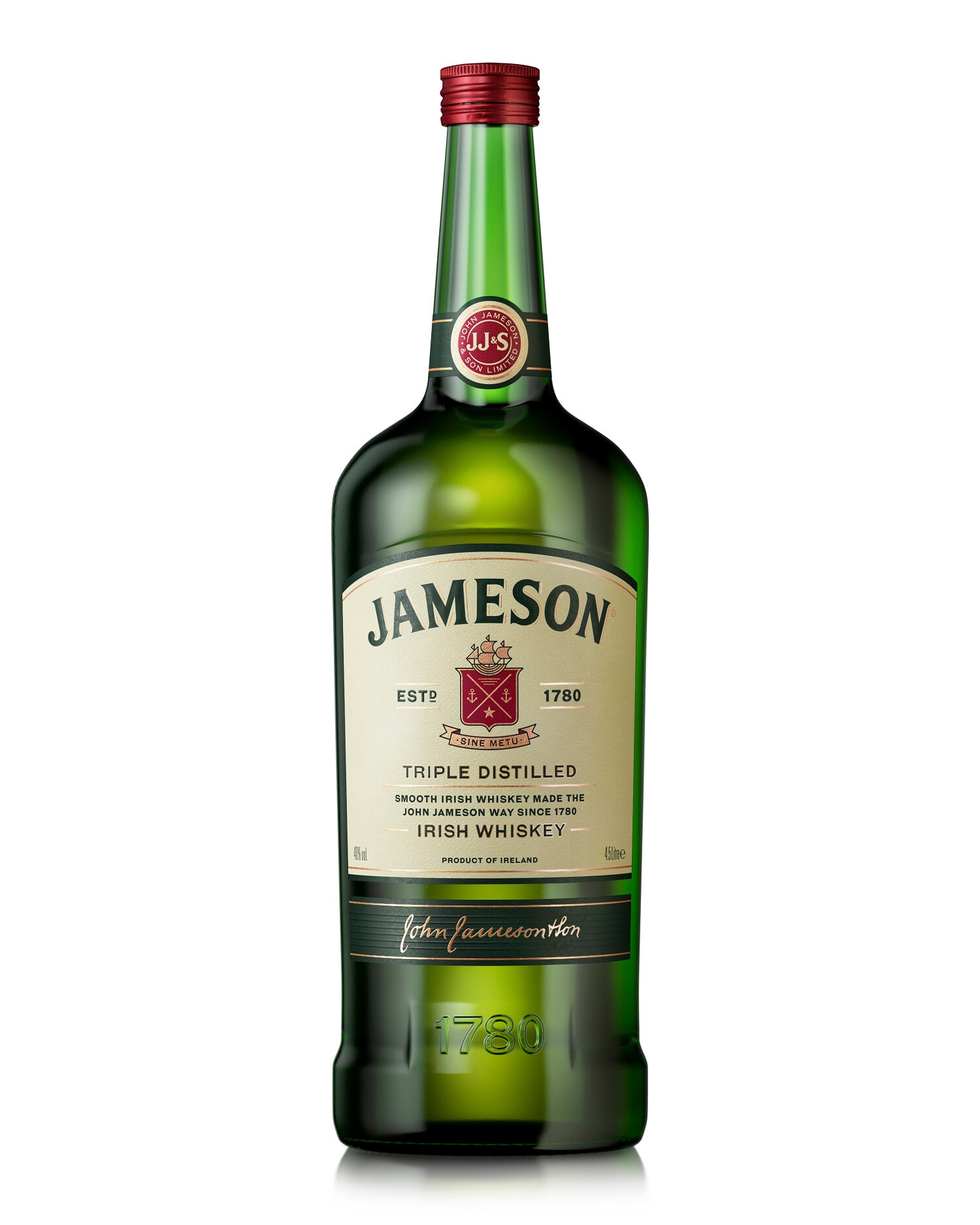 Jameson 4.5 Liter 40% Blended Irish Whiskey