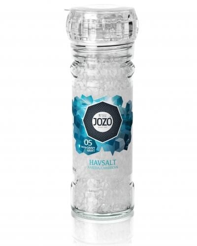 Refillable mill for seasalt 6x100gr Jozo